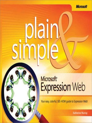 cover image of Microsoft&#174; Expression&#174; Web Plain & Simple